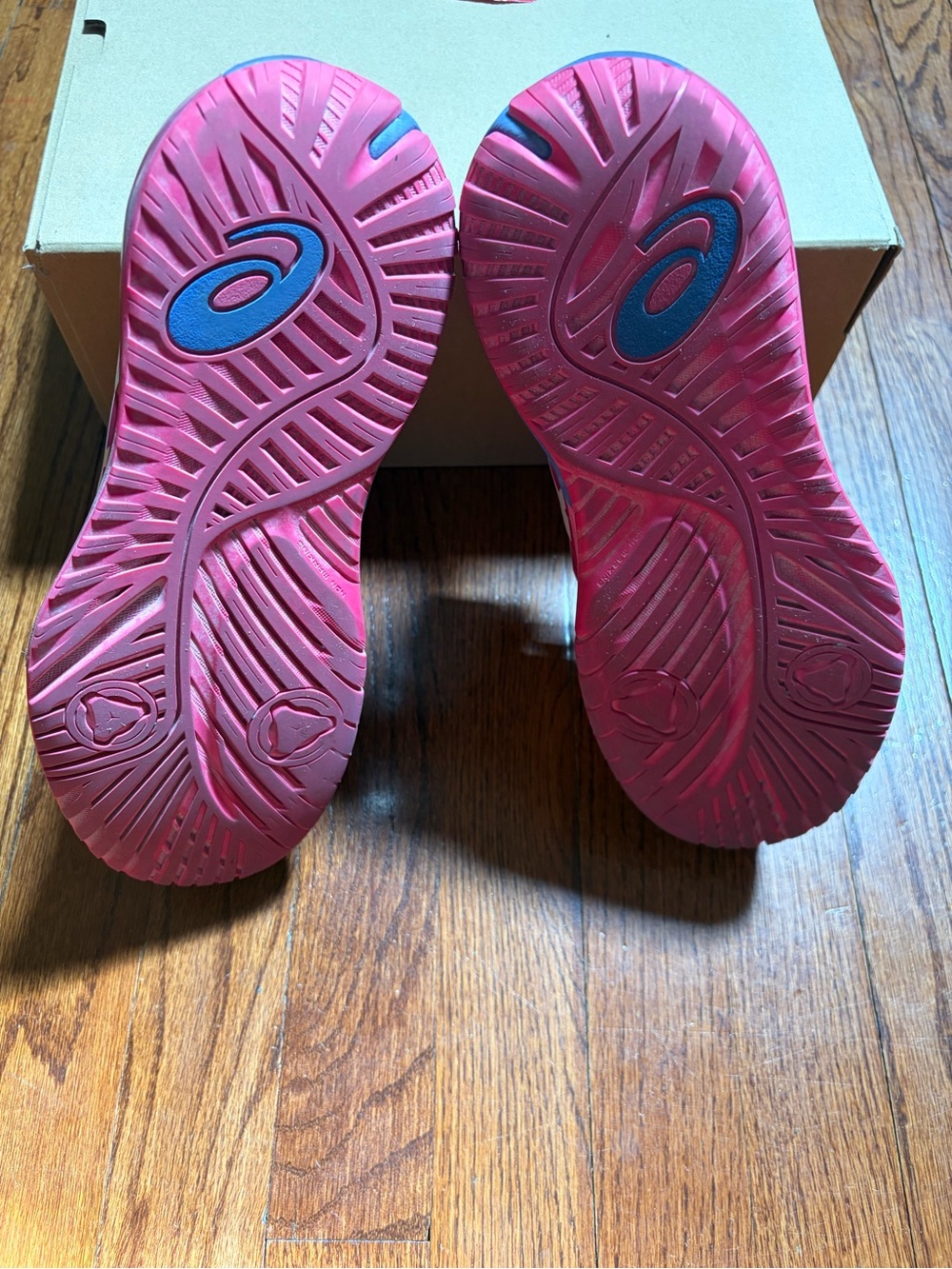 ASICS Hot Pink Women's Athletic Running/Tennis Sneakers - Picture 7 of 9